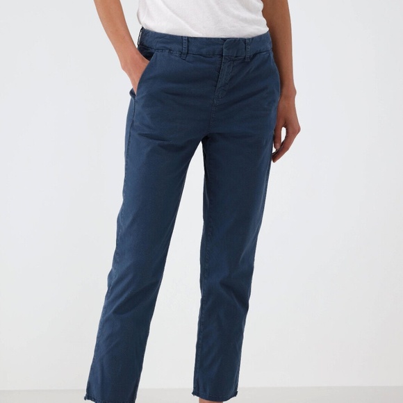 Nili Lotan Montauk Pants Teal Blue New with tags $325 - Picture 3 of 13